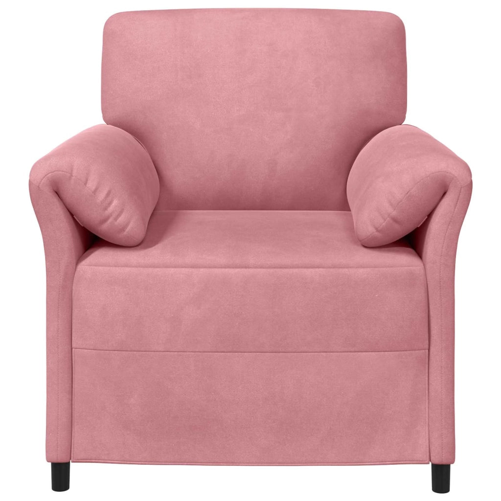 Divano 1 posto Rosa 88 x 83 x 95 cm Velluto 42033929