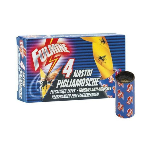 Fulmine Carta Moschicida Pezzi 4