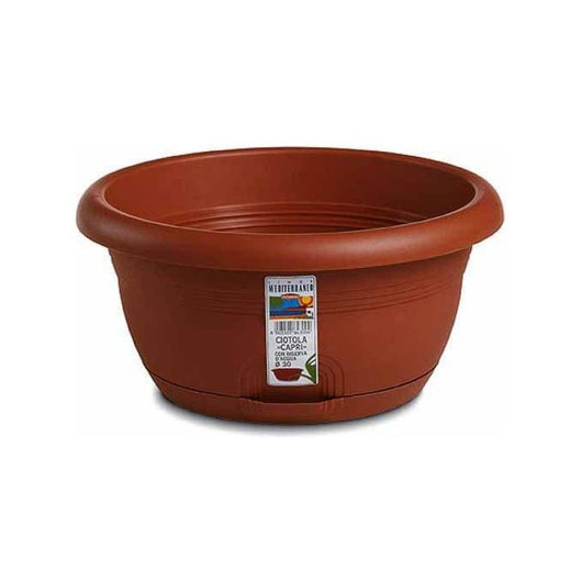 Stefanplast Ciotola Medio Riserva Acqua Coccio 30 H.13