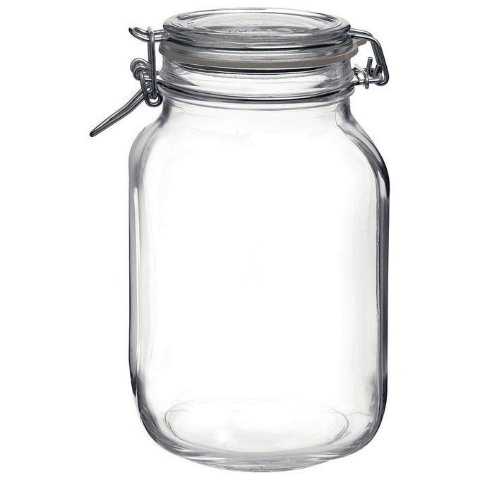 Bormioli Rocco Vaso Vetro Fido con Tappo Ermetico 3 lt
