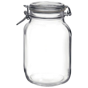 Bormioli Rocco Vaso Vetro Fido con Tappo Ermetico 3 lt