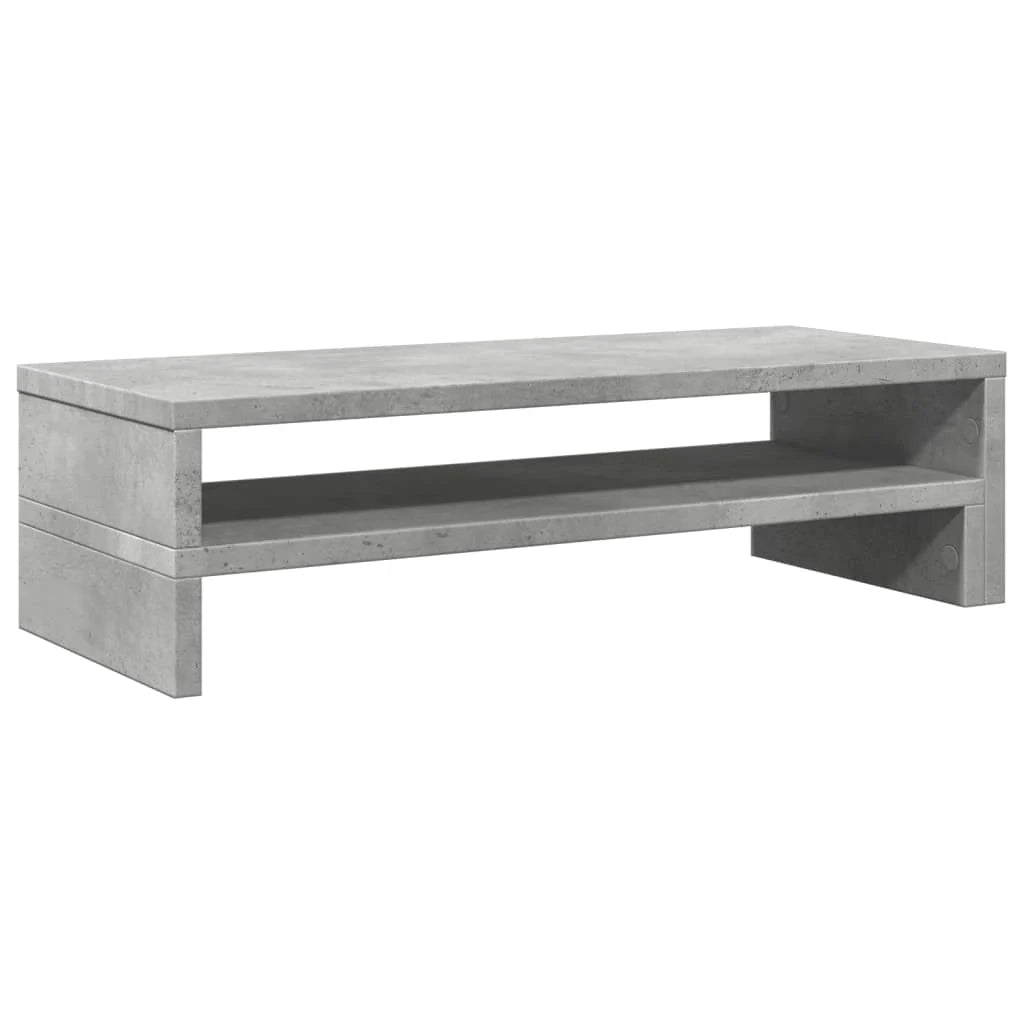Supporto per monitor mobile da scrivania 54 x 22 x 15 cm legno ingegnerizzato grigio 02_0044891
