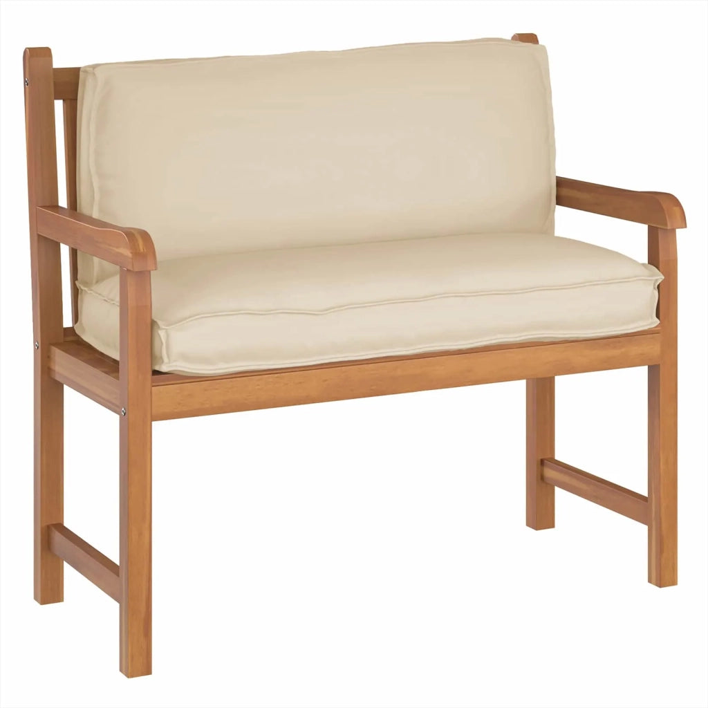 Cuscino Beige 120 x 40 x 12 cm Tessuto Oxford 42001541