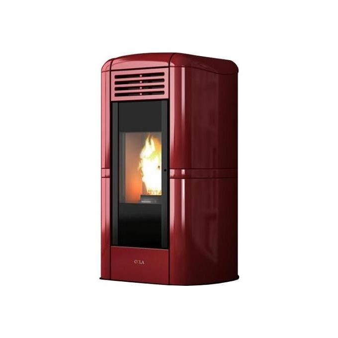 Cola Charme Ductable stufa Libera installazione Pellet Bordeaux