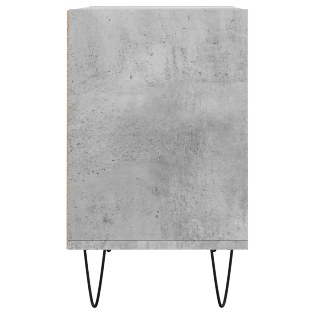 Mobile TV multimediale scaffale TV credenza mobile TV sala da pranzo soggiorno camera da letto 69,5 x 30 x 50 cm legno ingegnerizzato grigio 02_0026170