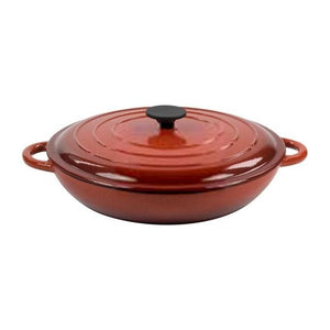 Ilsa Tegame Ghisa 2 M Con Coperchio Normandie Cm 31