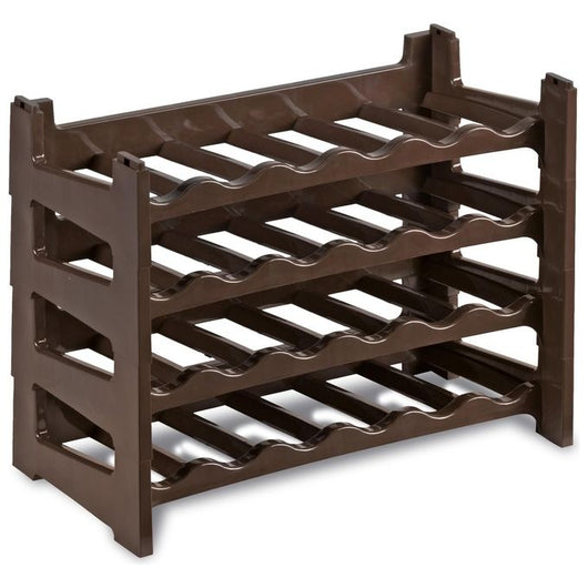 Stefanplast Cantinetta Portabott.6 Posti Cm. 60 x 30 x h12 Marrone