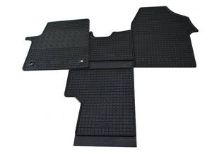 RIGUM-904413-904185, Tappetini in Gomma per Opel Vivaro 5 posti dal 2020 - (2 anteriori + 3 posteriori)