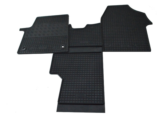 RIGUM-904413-904185, Tappetini in Gomma per Opel Vivaro 5 posti dal 2020 - (2 anteriori + 3 posteriori)