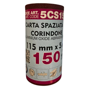 CARTA VETRO SPAZIATA AL CORINDONE GRANA 150