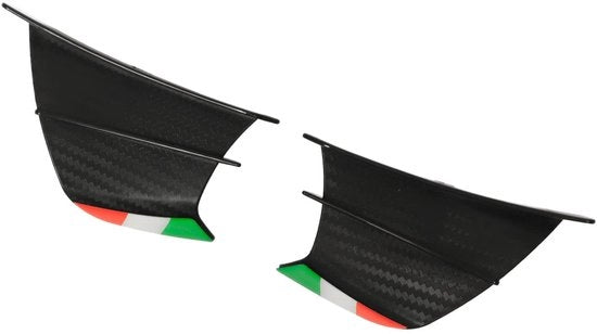 Aerodinamici per Motocicletta - 2 Pezzi - Ala Fissa - Adatto per R1/R3/R25/Z900/Z1000/CBR650 - Migliora Stabilità - Spoiler per Motocicletta