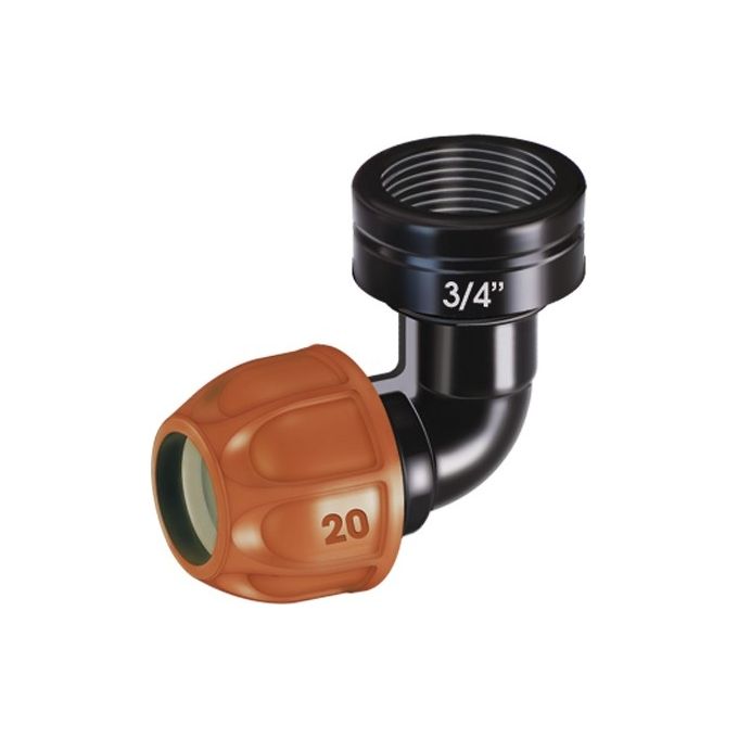 Claber Interruzione 20Mm Gomito 3-4 F 90326