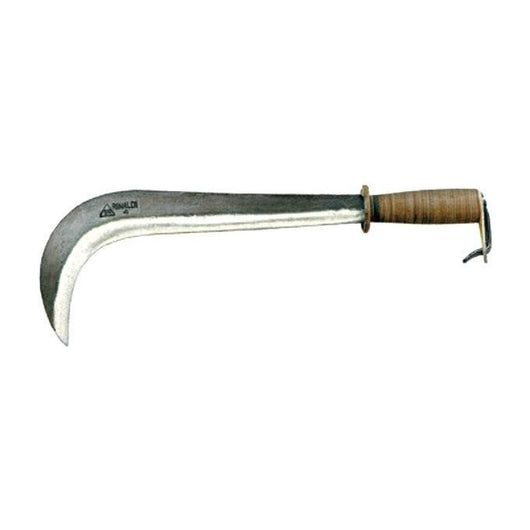 Rinaldi Roncola Foglia N.5 Cm 35 Manico Cuoio