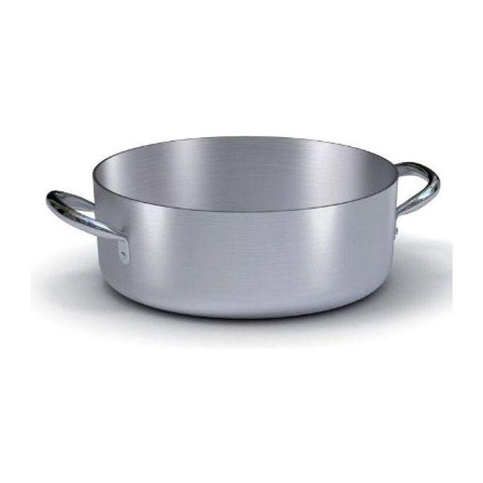 Ballarini Casseruola bassa in alluminio professionale con 2 manici cm 24