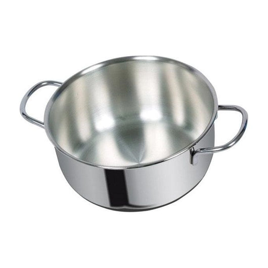 Metalsomma Casseruola Inox 2 Manici Cm 14