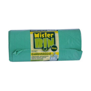 Mister Bin Sacco Giardino Legacci Verde 95X110 Pezzi 10