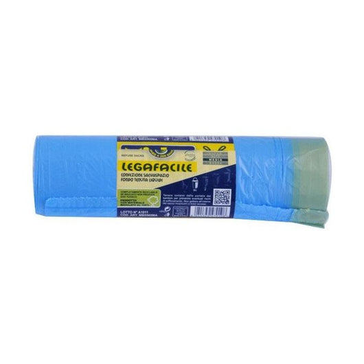 Mister Bin Sacco Immondizia Maniglia Azzurro 55X 65 Pezzi 15