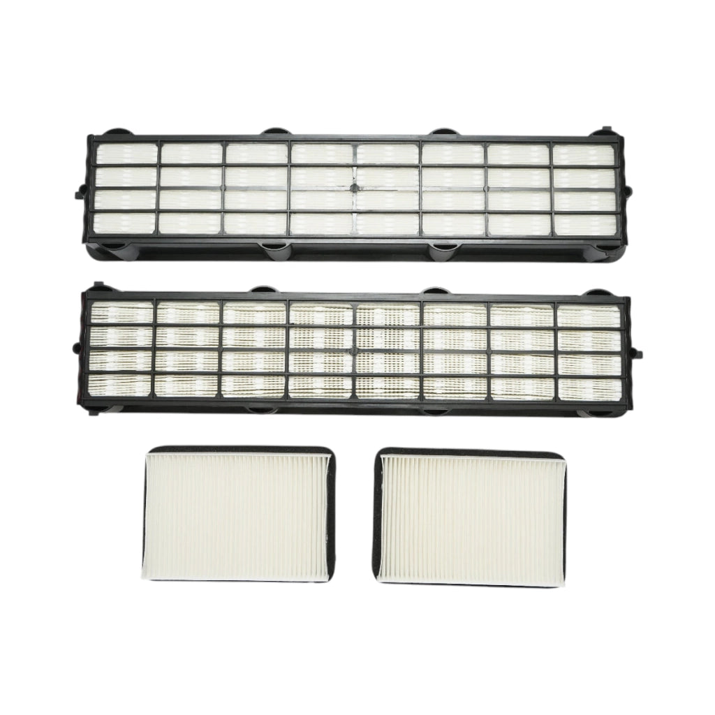 Kit filtro cabina per John Deere cod OEM KC90420CAG, XC164, VPM8146, AL208648, AL158986, L209778, L156225, L155288, CU2136, FP53236, AF55829, SKL46236