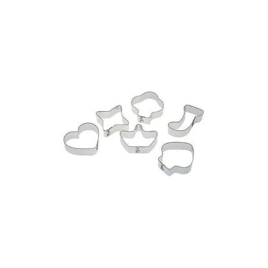 Pedrini Confezione 6 Formine Tagliabiscotti Assortite