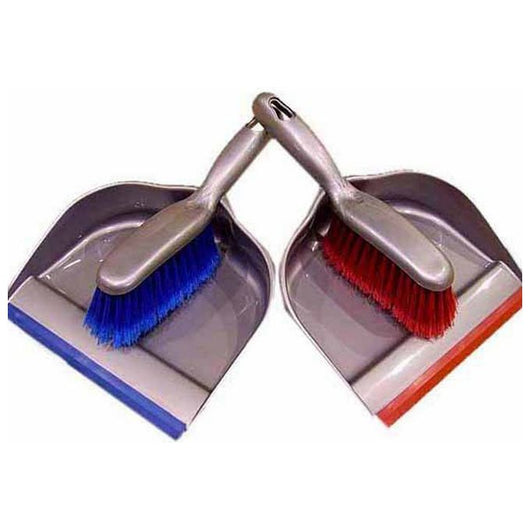 La Mopperia Paletta Polvere Con Gomma+Spazzola