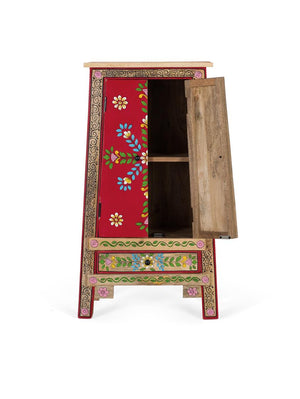 Mobile realizzati in legno di mango e MDF e dipinti a mano