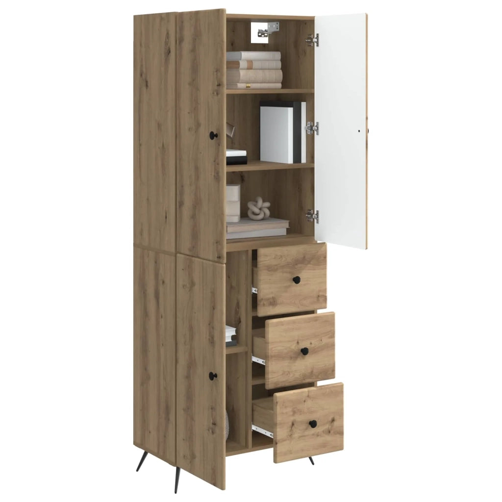 Set di armadi 2 pcs Rovere Artigianale Legno ingegnerizzato 3416906