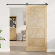 Porta Interna Naturale 93 x 202 cm Legno compensato 42052398