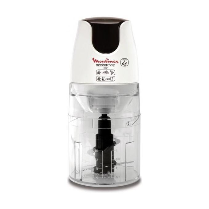 Moulinex DJ450B 0,5 L Frullatore da tavolo 500 W Nero, Bianco