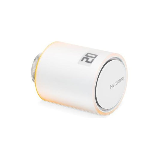 Netatmo Valvola Termostatica Intelligente Aggiuntiva per il Termostato Intelligente e per il Kit di base per riscaldamento centralizzato