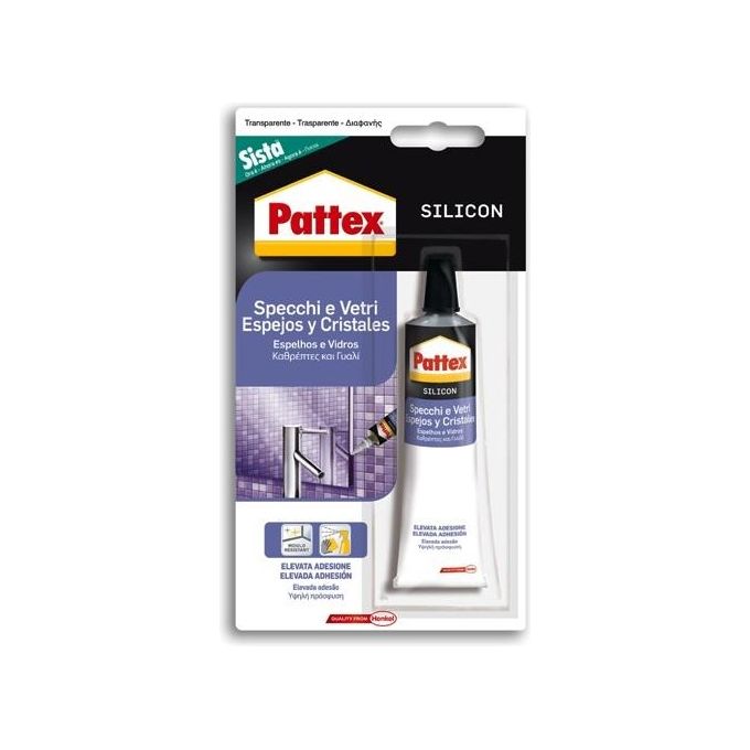 Pattex 1502342 adesivo Gel Adesivo in silicone 60 ml
