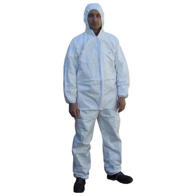 Tuta Tyvek Bianca Xl Protech 494012