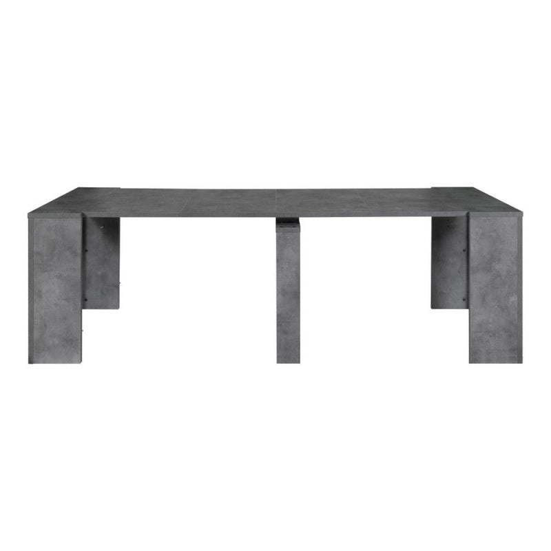 Tavolo consolle allungabile Cemento BAKU 78x54-252x h78 cm