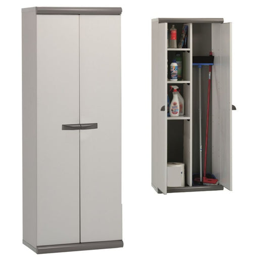 MOBILETTO DA ESTERNO SCIK BASIC RECYCLED H.170 2 ANTE PORTASCOPE GRIGIO SCURO