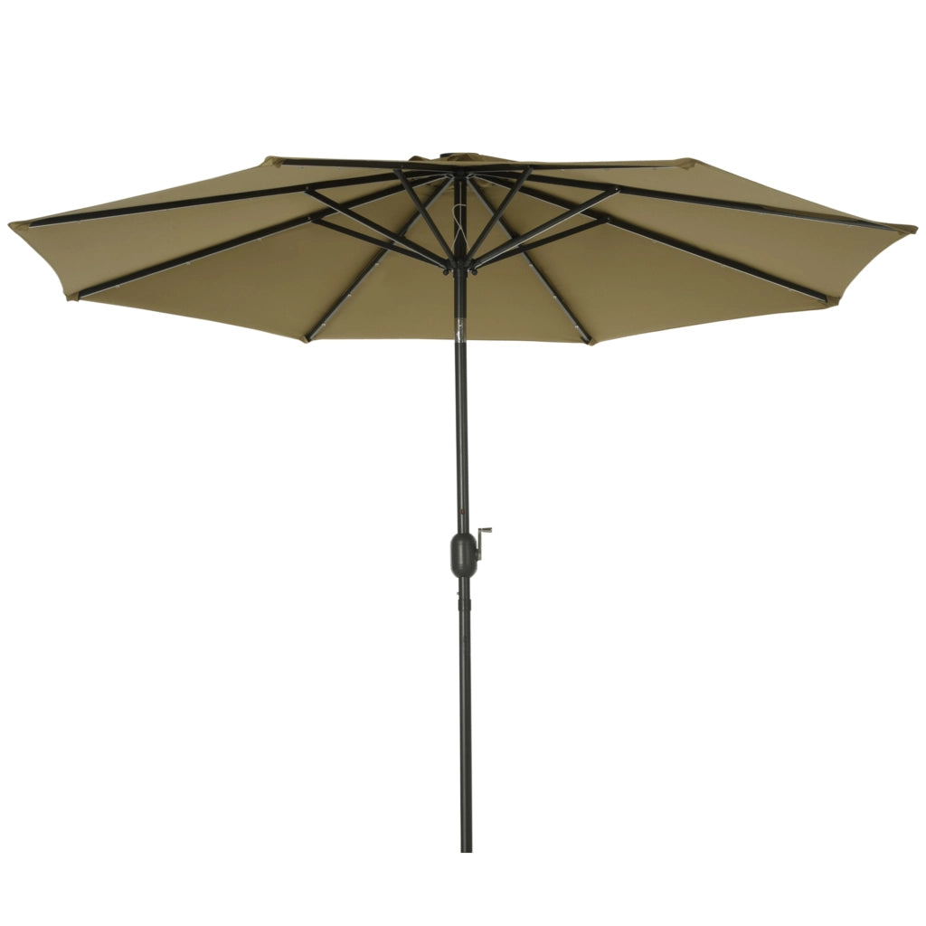 Ombrellone ottagonale inclinabile ¨C zephmum ¨C marrone ?270x240 cm