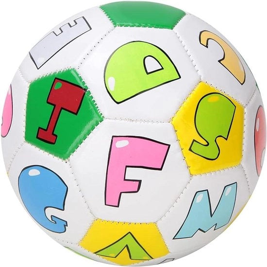 Allenamento Calcio per Bambini - Precisione Calciata - Campo e Giardino - Pallone Alfabetico.