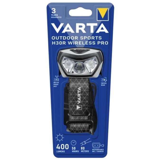 Varta 18650 101 401 torcia Nero Torcia a fascia LED