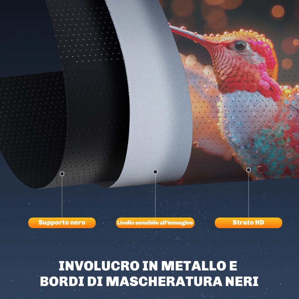 Telo per Proiettore 84 Pollici con Telecomando 212x8x150 cm in PVC e Metallo Bianco