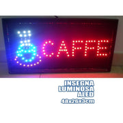 Trade Shop - Insegna Luminosa Insegne Luminose A Led Con Scritta Caffe Caffè Caffe' -