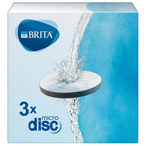 Brita Filtri per acqua MicroDisc Pack 3 - Per 3 mesi di filtrazione