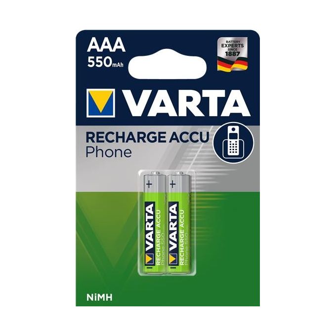Varta 58397101402 Batteria ricaricabile Mini Stilo AAA Nichel-Metallo Idruro (NiMH)