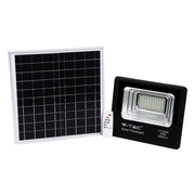 Faro faretto led 20W 4000K da esterno con pannello solare 