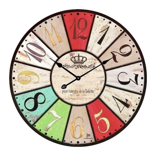 Lowell 14850 orologio da parete e da tavolo Cerchio Multicolore