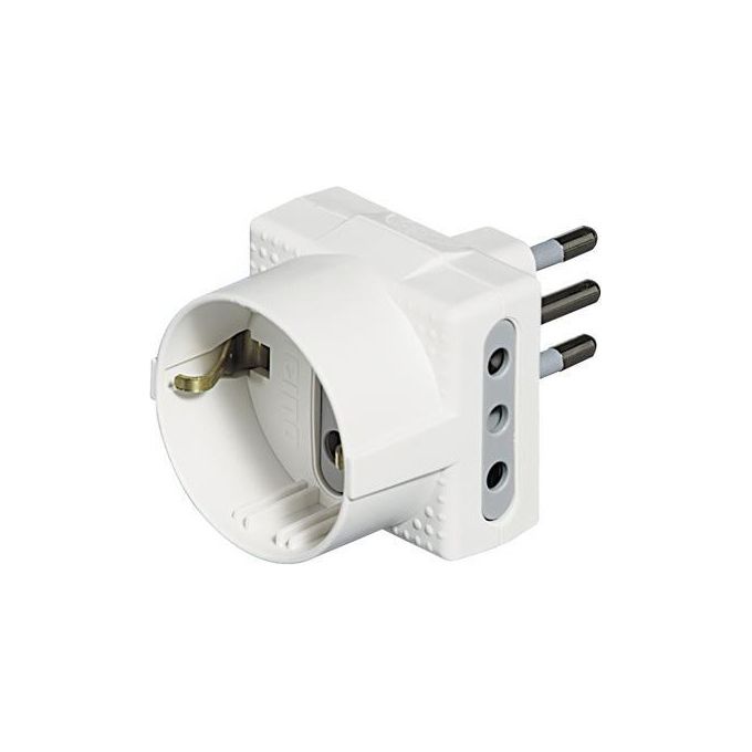 bticino S3610D adattatore per presa di corrente Bianco