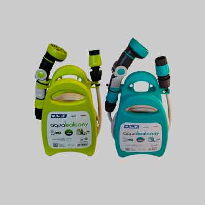 TUBO DA GIARDINO IN KIT 'AQUABALCONY' G.F. 10 mt - Col. Lime