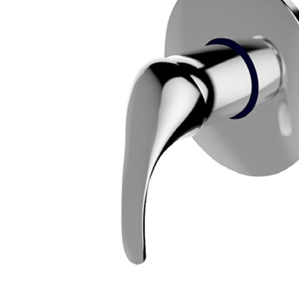 Miscelatore incasso doccia serie eva, finitura cromata