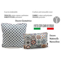 Cuscino Geometrico Sfoderabile 50x30cm