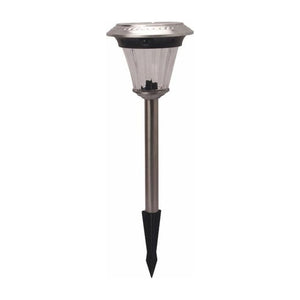 Duracell Lampada Led da Esterni con Picchetto in Vetro e Acciaio con Sensore di Movimento