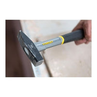 Stanley STHT0-51908 martello Cross-peen hammer Nero, Grigio