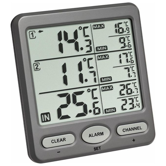 TFA-Dostmann 30.3062 Interno/esterno Sensore di temperatura Libera installazione Wireless