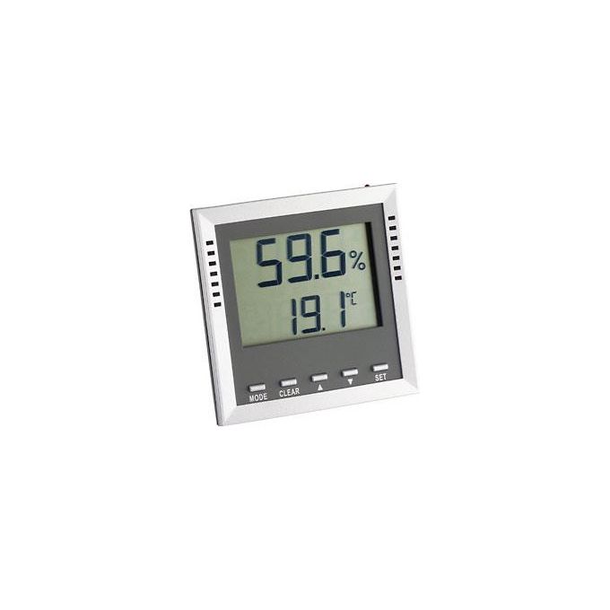 TFA-Dostmann 30.5010 igrometro e psicrometro Interno Igrometro elettronico Grigio, Argento